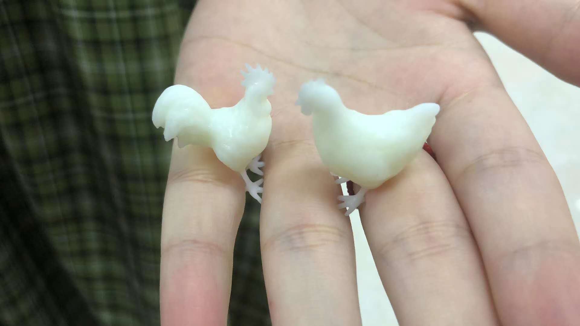 3D打印模型鸡