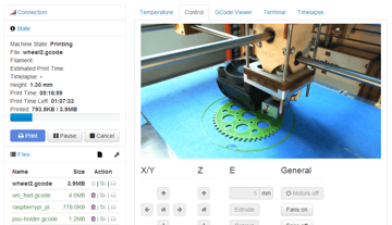 3D打印机切片软件OctoPrint